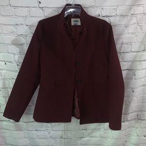 Burgundy coat, Size M, Old Navy